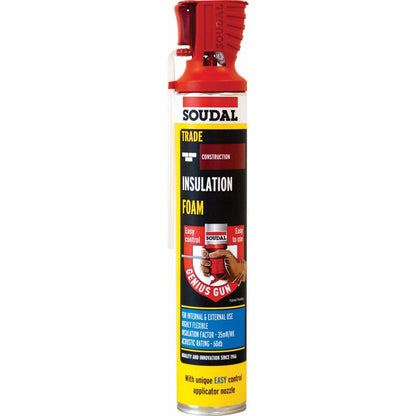 Soudal Genius Gun Insulation Foam 750ml can