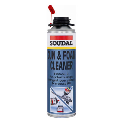 Soudal Gun & Foam Cleaner Colourless 500ml aerosol can