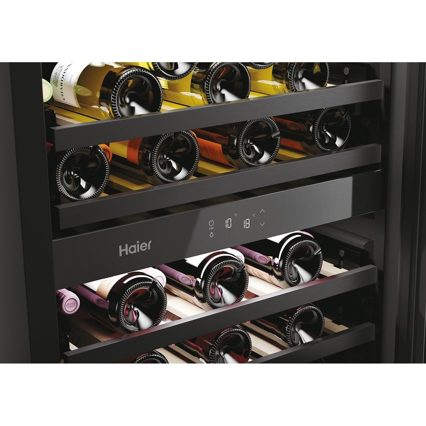 Haier 60cm Dual Zone Built-In Wine Cooler