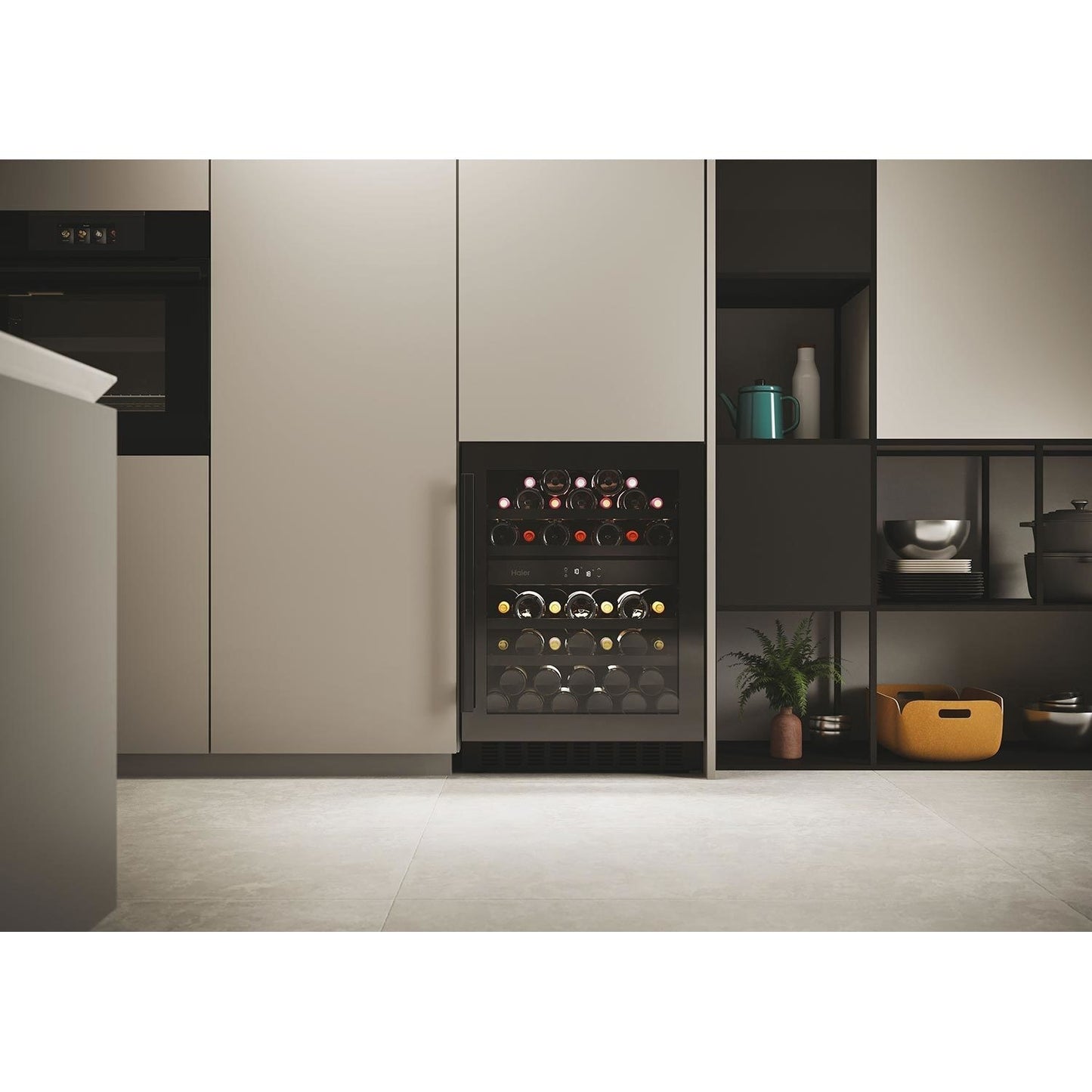 Haier 60cm Dual Zone Built-In Wine Cooler