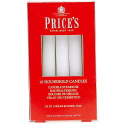 Price's Candles Household Candles 10 Pack