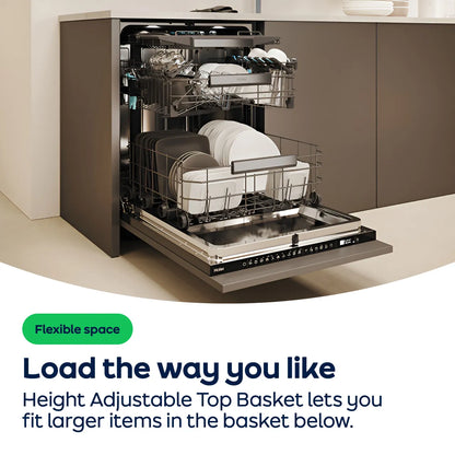 Haier 45cm Fully Integrated Dishwasher