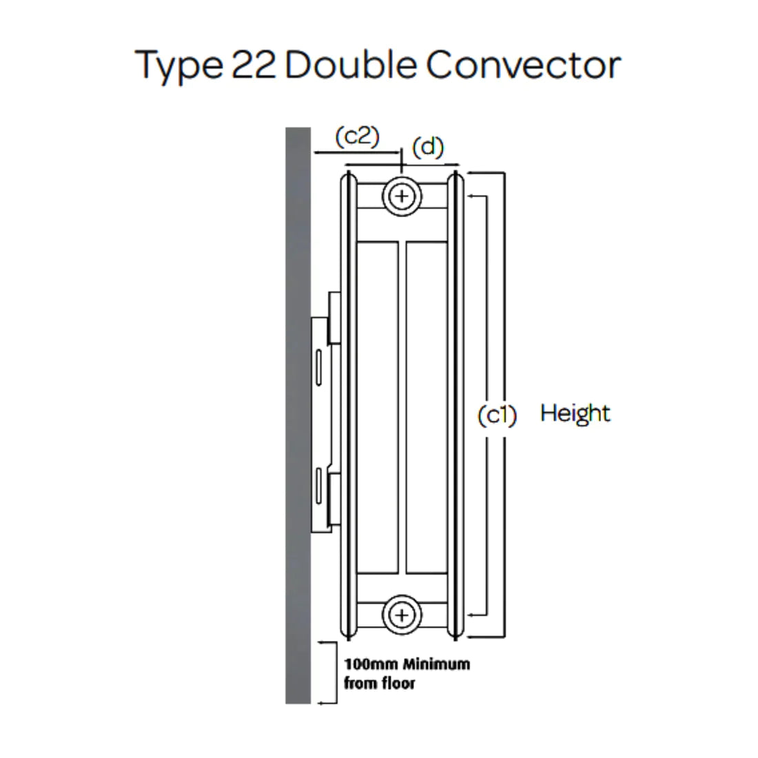 PREMIUM K-FLAT Type 11 400 X 1400 Panel Radiator