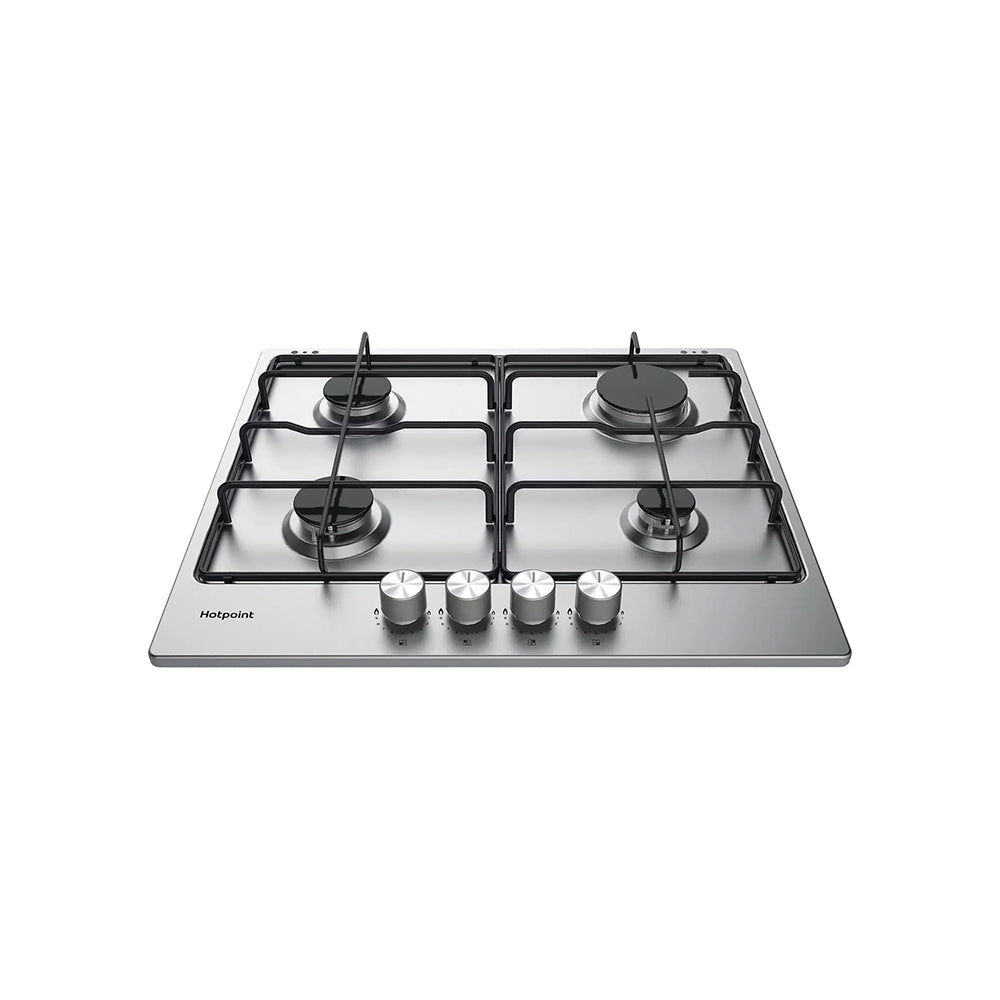 4 RING GAS HOB WITH CAST IRON POT STANDS