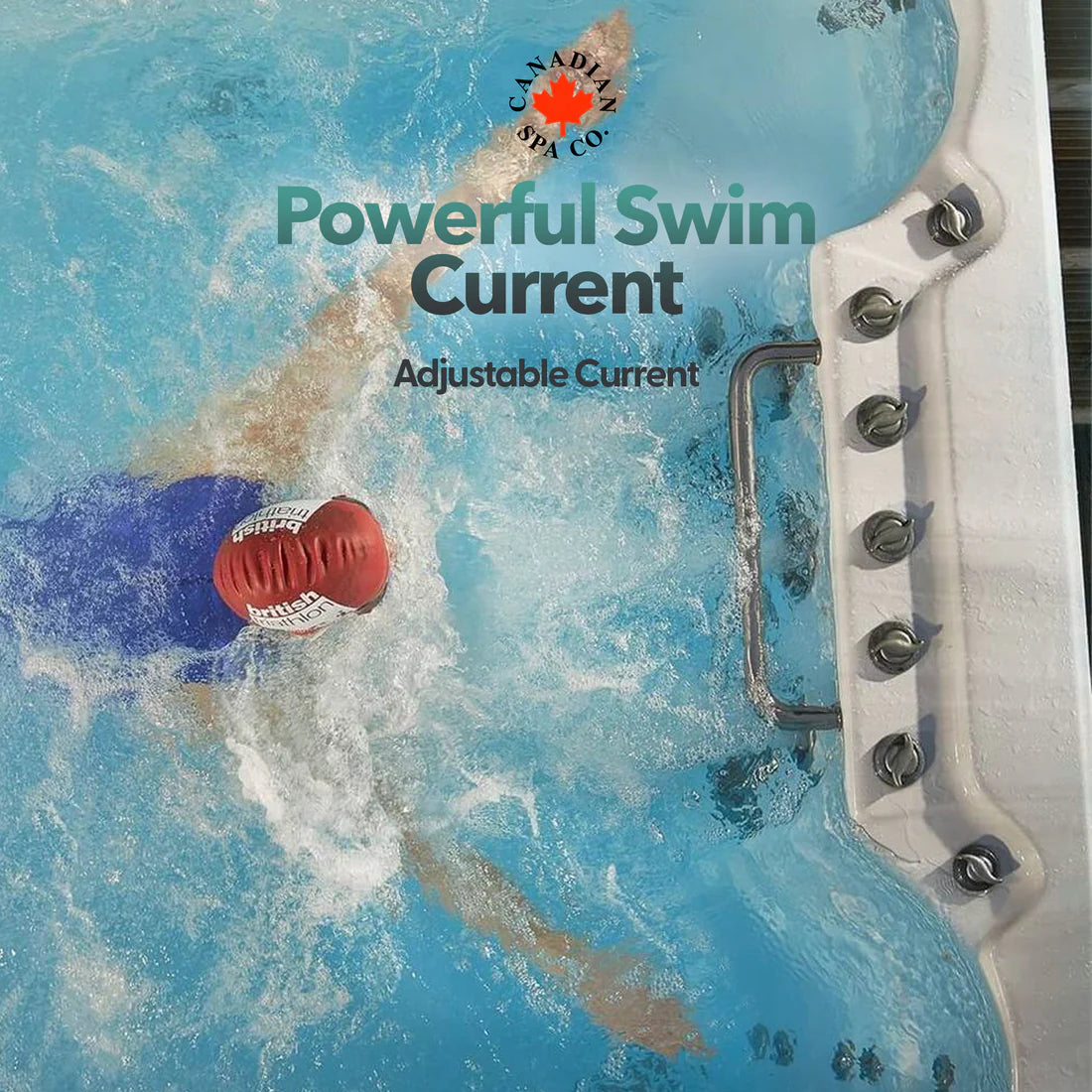 Canadian Spa 20ft Dual Temperature Swim Spa 15HP - Sport