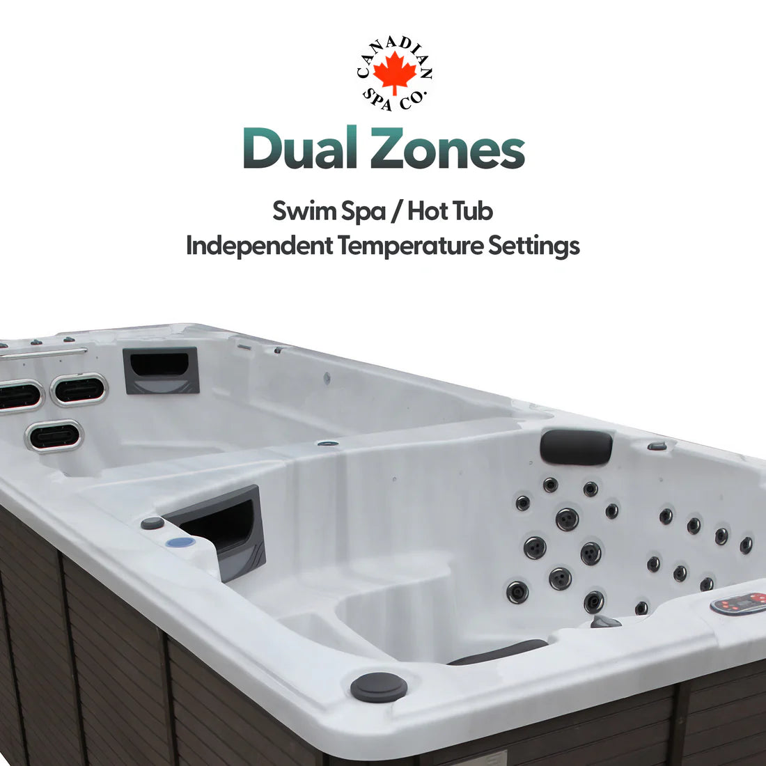 Canadian Spa 20ft Dual Temperature Swim Spa 15HP - Sport