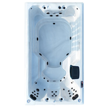 Canadian Spa 2025 13ft Swim Spa 15HP-Jet, 3-Person - St Lawrence Sport 390 x 226 x H120 cm