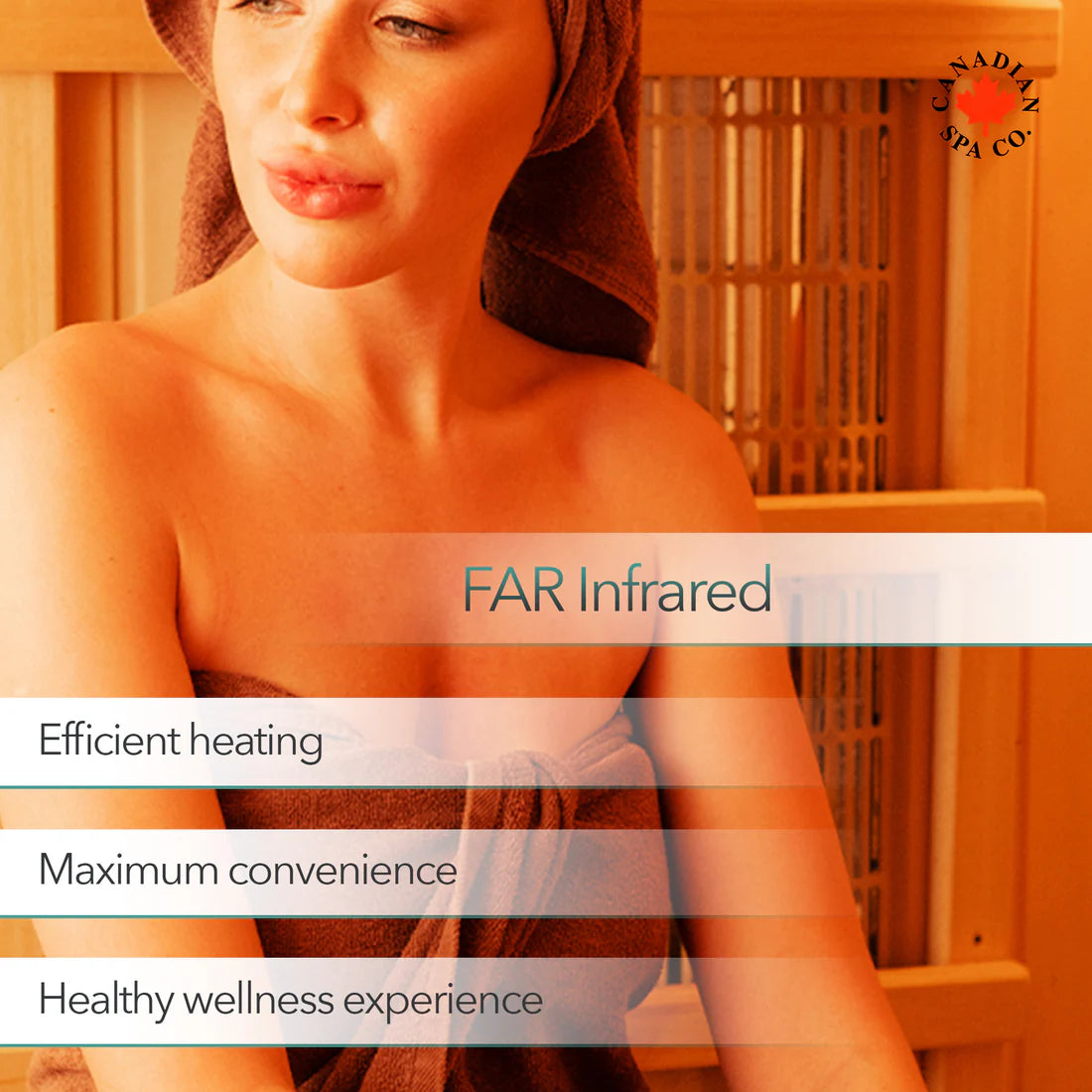 Canadian Spa Tremblant 2-Person Sauna 127cm x 105cm x 195cm