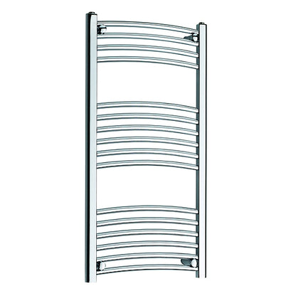 Curved Towel Rail 300mm x 1000mm Chrome