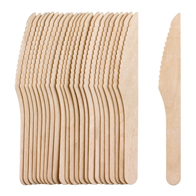 Chef Aid Wooden Cutlery Pack of 24