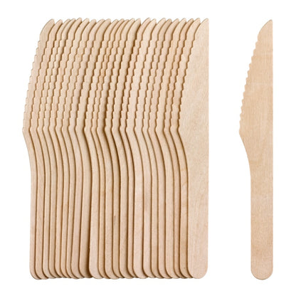 Chef Aid Wooden Cutlery Pack of 24