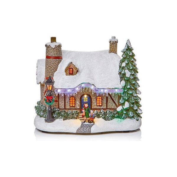 Premier Xmas House 20cm