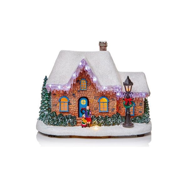 Premier Xmas House 20cm