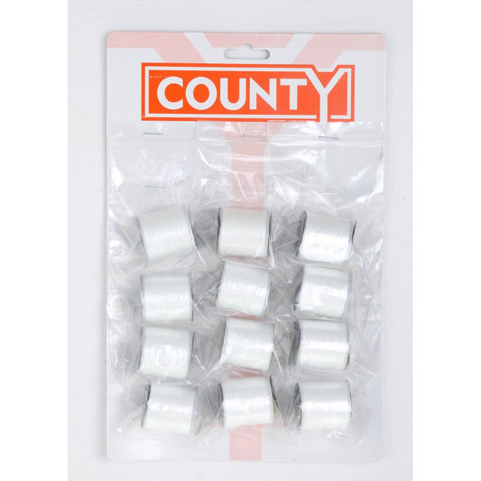 County Sewing Thread White