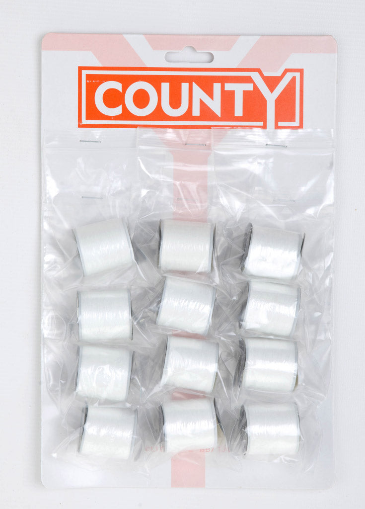 County Sewing Thread White