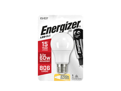 Energizer LED GLS Warm White E27