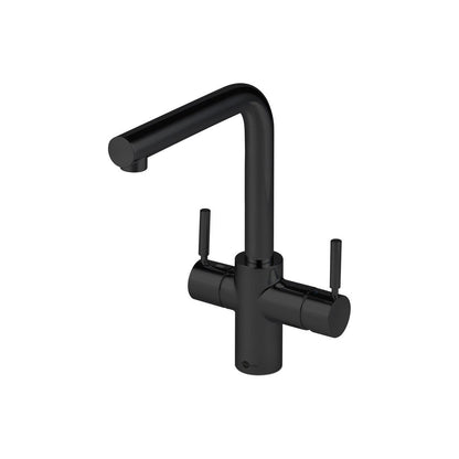 Robinet en forme de L InSinkErator 3N1, pack réservoir Neo et filtre - Noir velours