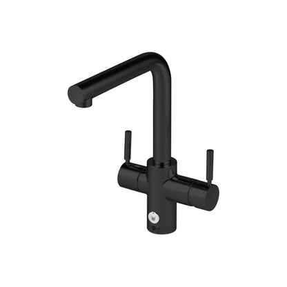 Robinet en forme de L InSinkErator 4N1, pack réservoir Neo et filtre - Noir velours