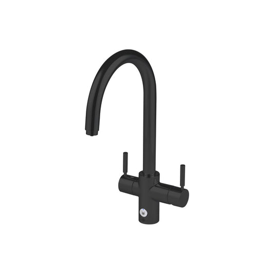 Robinet InSinkErator 4N1 en forme de J uniquement - Noir velours