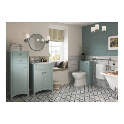 Lucia Soft Close Toilet Seat - Sea Green Wood Effect