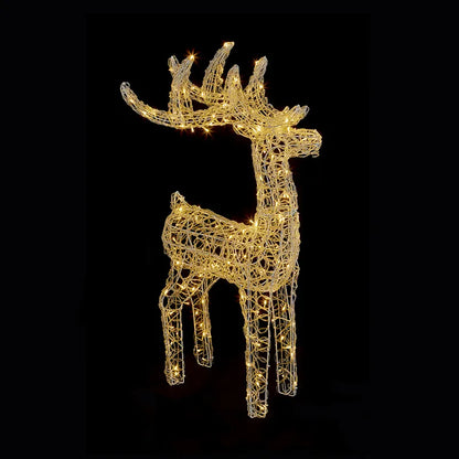 Premier Multi Action Lit Reindeer 1.15m