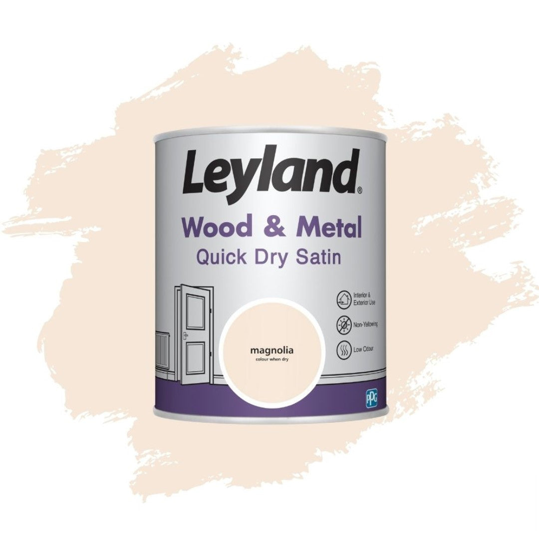 Leyland Wood & Metal Quick Dry Satin 750ml