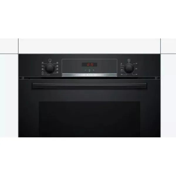 BOSCH Series 4 Multifunction Oven Black + BOSCH Serie 4 Built In Combination Microwave Oven Bundle