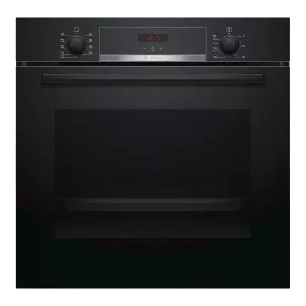 BOSCH Series 4 Multifunction Oven Black + BOSCH Serie 4 Built In Combination Microwave Oven Bundle