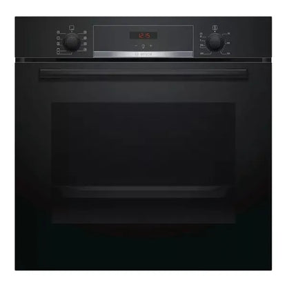 BOSCH Series 4 Multifunction Oven Black + BOSCH Serie 4 Built In Combination Microwave Oven Bundle