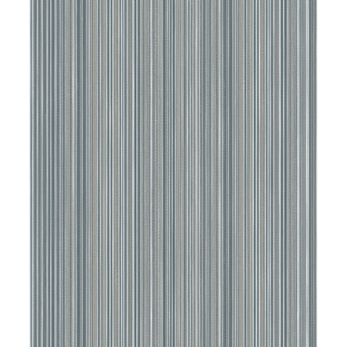 Muriva Venezia Stripe Blue Wallpaper (M66501)