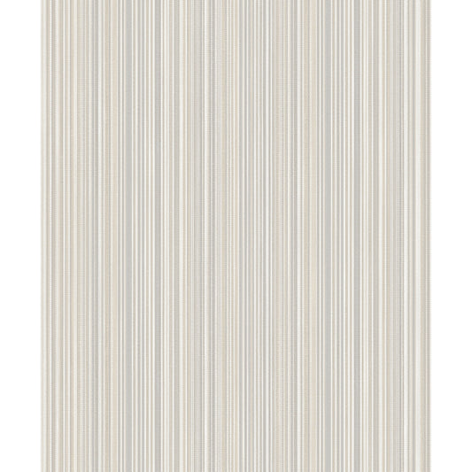 Muriva Venezia Papier peint beige à rayures (M66507)