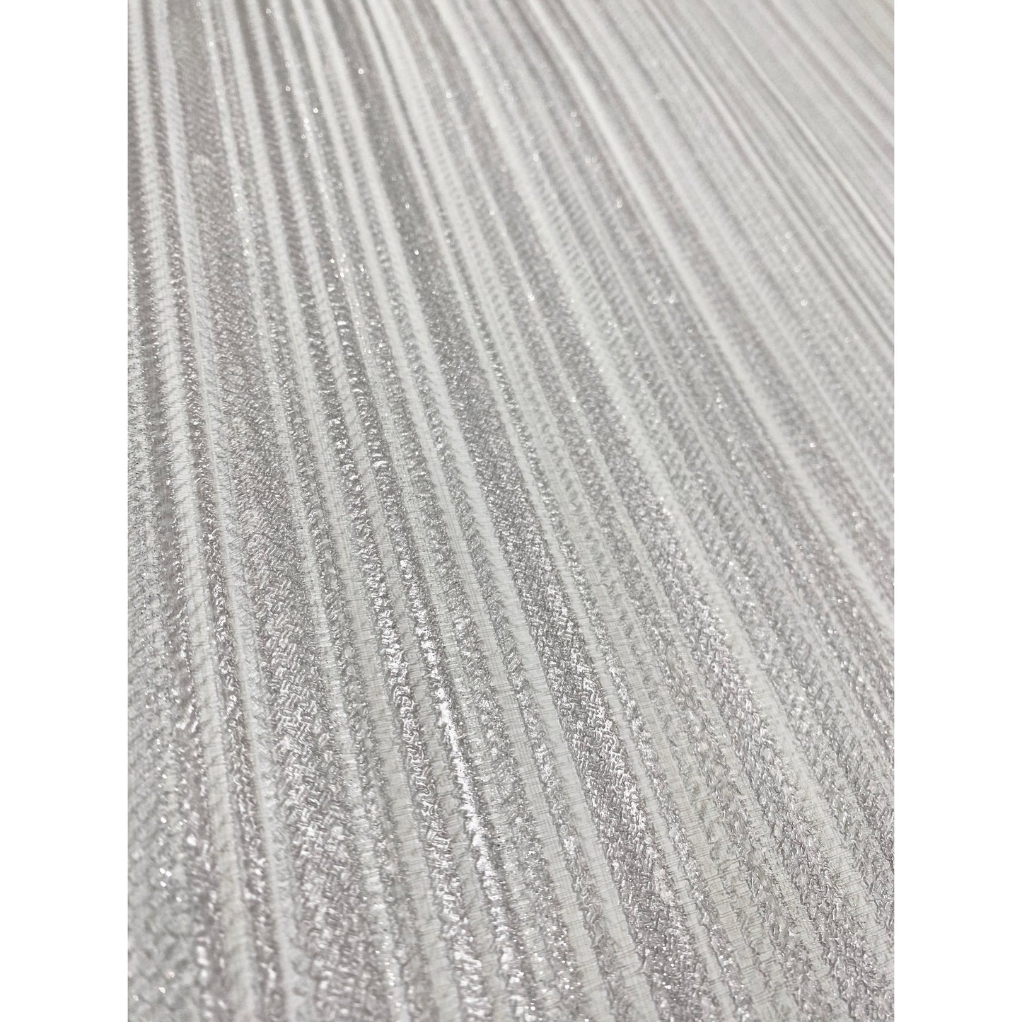 Papel pintado Muriva Venezia Stripe gris claro (M66509)