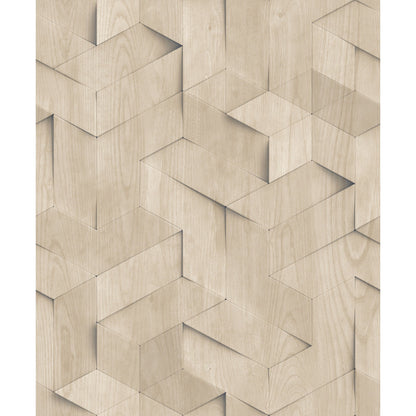 Muriva Wood Deco Wallpaper