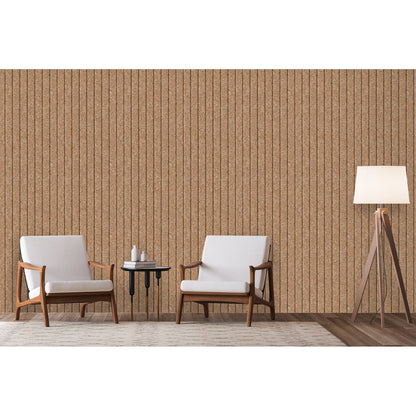 Muriva Cork Slats Wallpaper