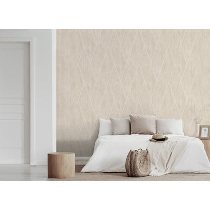 Muriva Cedar Geo Wallpaper