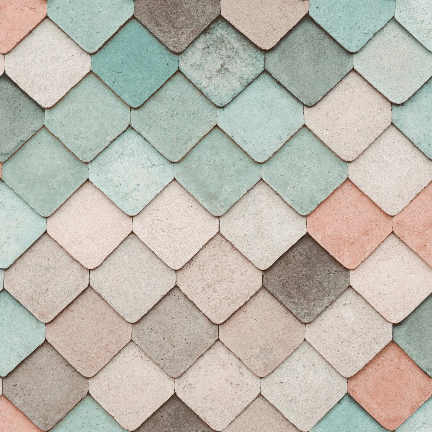 Muriva Clay Tiles Wallpaper