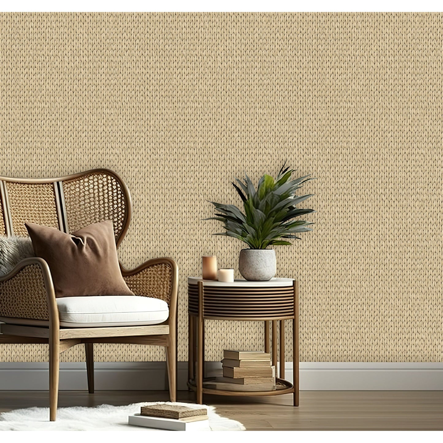 Muriva Grass Weave Wallpaper