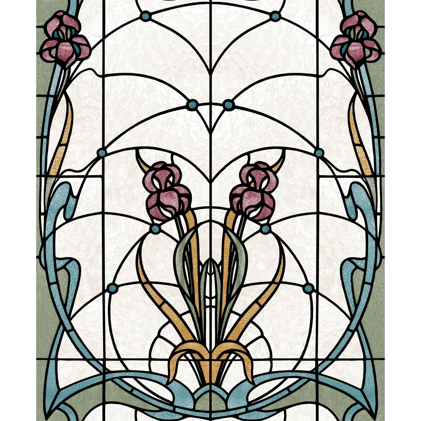 Muriva Stained Glass Wallpaper