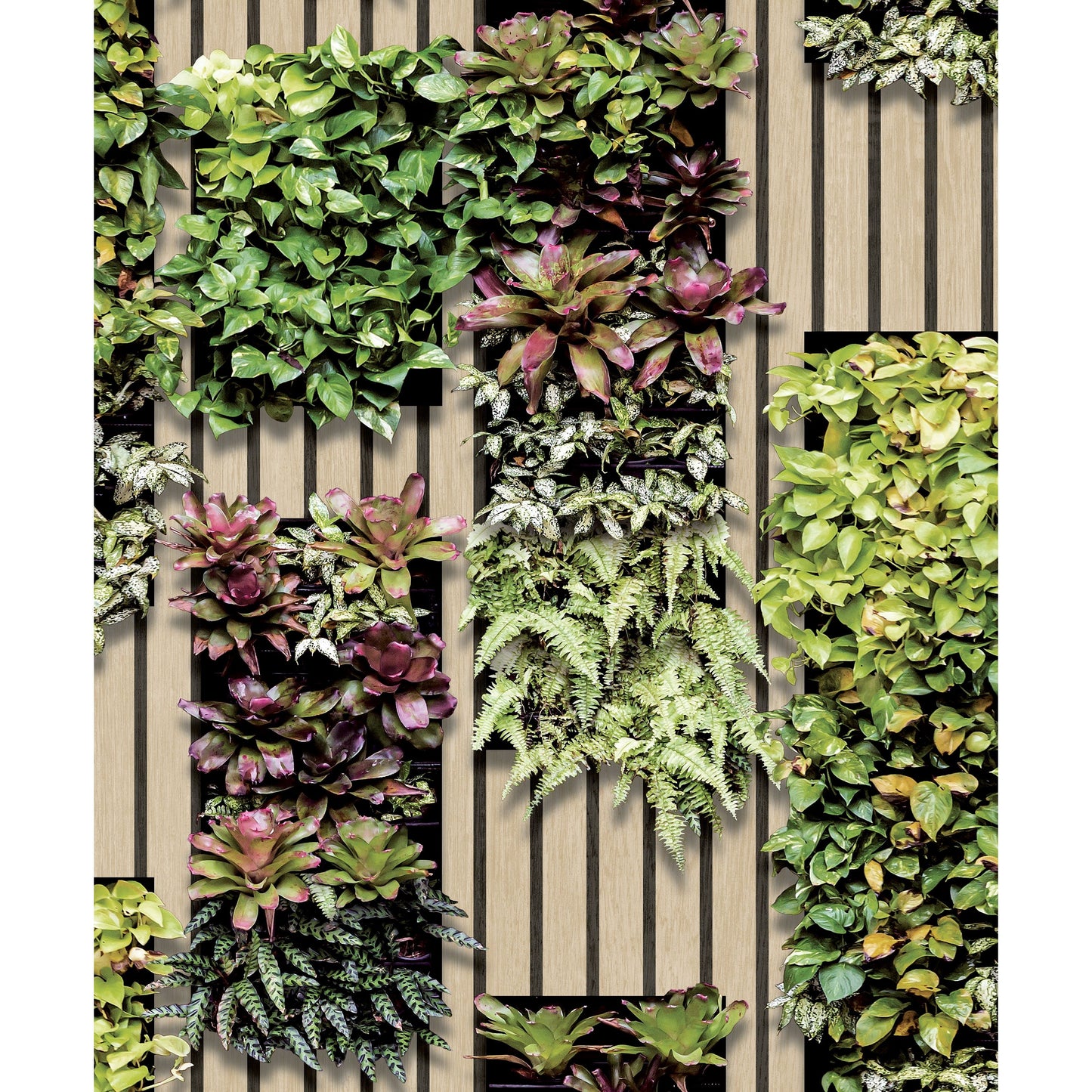 Papel pintado de jardín vertical Muriva