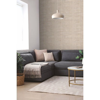 Muriva Horizontal Slats Wallpaper