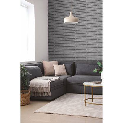 Muriva Horizontal Slats Wallpaper