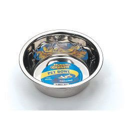 Munch & Crunch Metal Pet Bowl