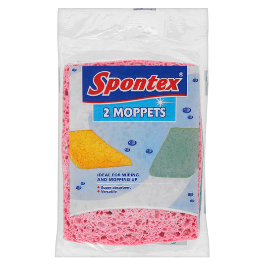 Moppettes épaisses Spontex x2