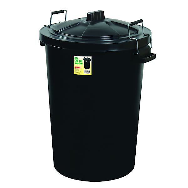 Proplas 90L Clip Lid Dustbin