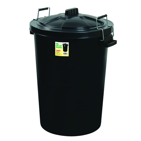 Proplas 90L Clip Lid Dustbin