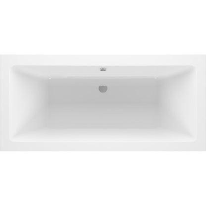 Ona Square Double End 1700x700x550mm 0TH Bath w/Legs