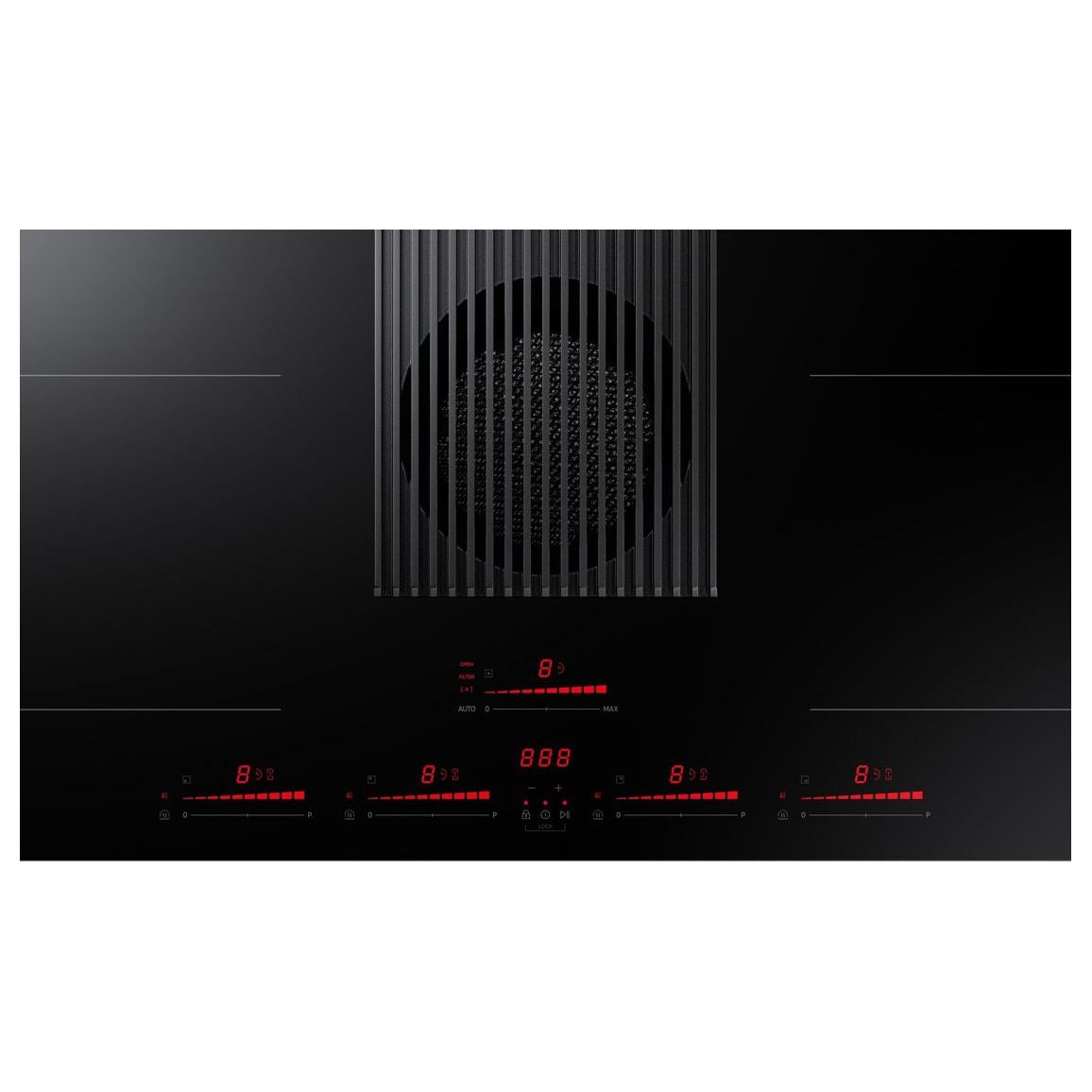 Samsung NZ84T9747VK/UR 80cm Venting Induction Hob w/Dual Flex Zone - Black