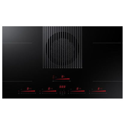 Samsung NZ84T9747VK/UR 80cm Venting Induction Hob w/Dual Flex Zone - Black