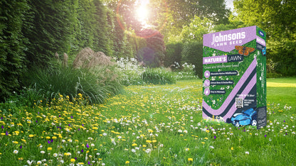 Johnsons Natures Lawn Grass Seed & Wild Flowers 400g