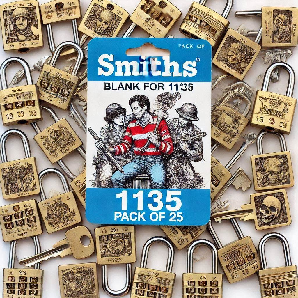 Smiths Locks Blank For 1135 Pack of 25